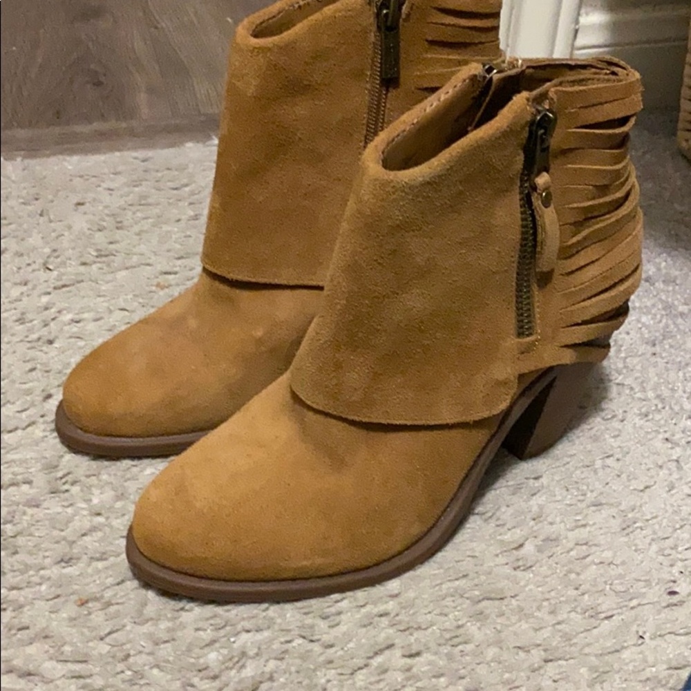 Jessica Simpson leather booties